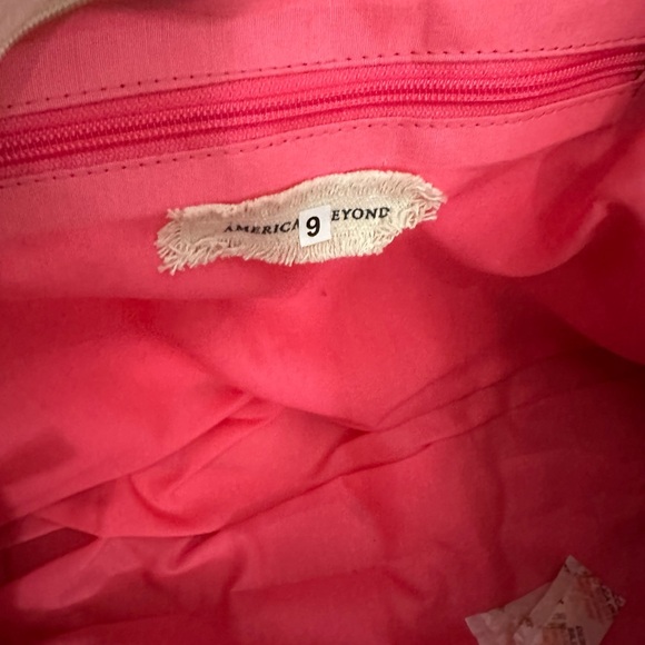 AMERICA & BEYOND Alex Embellished Hand Beaded Tote, NWT, Orig. $178 - Picture 10 of 16